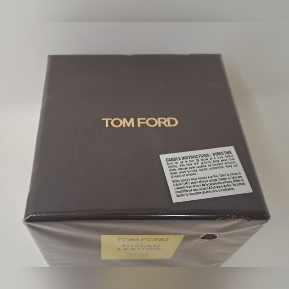 NWT Tom Ford Tuscan Leather Candle SEALED 2.25" MRSP $400 - Picture 4 of 7